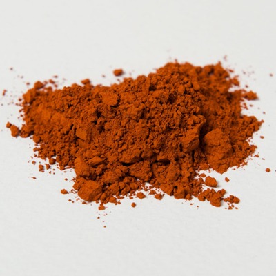 Tekvicová - pompéjská červená (práškový pigment)