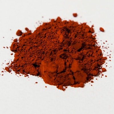 Talianska Siena pálená (práškový pigment)