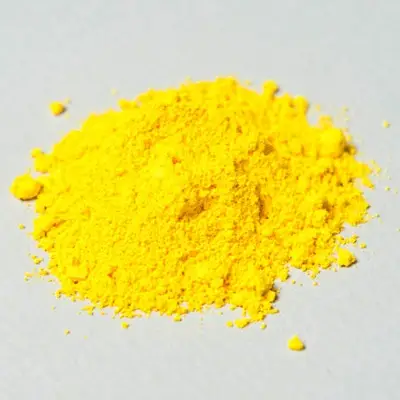 Bizmut-vanadátový žltý citrón (práškový pigment)