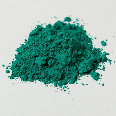 Smaragdová zeleň - Viridian (práškový pigment)