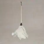 Prachovka z bielych pštrosích pier - Image 2