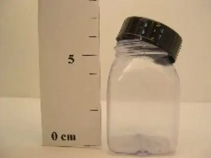 PVC nádoba, 50 ml