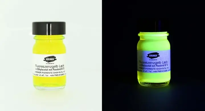 Žltý fluorescenčný lak - Image 1