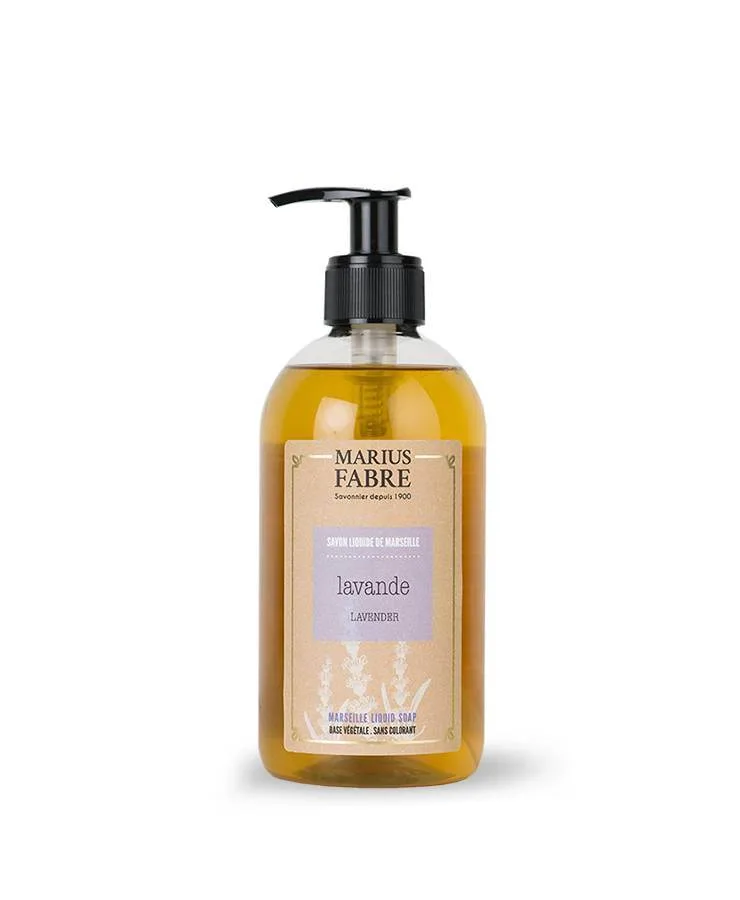 marseille-liquid-soap-lavender-fragrance-400ml Tekuté mydlo Marius Fabre 0,4 l - Levanduľa – Obrázok 1