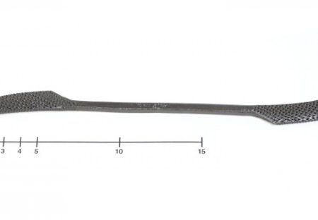 Sochárska rašpľa, veľká, špicatá / zakrivená - 25 cm