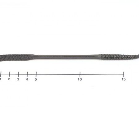 Sochárska rašpľa, špicatá / zakrivená - 18 cm