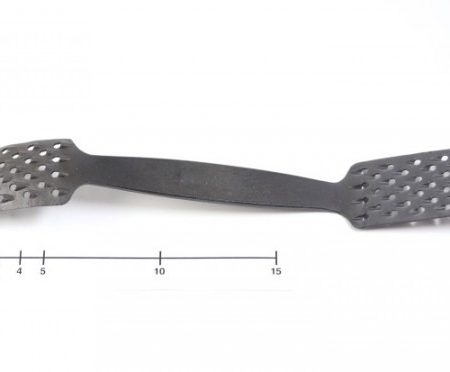 Sochárska rašpľa, plochá / zakrivená - 25 cm