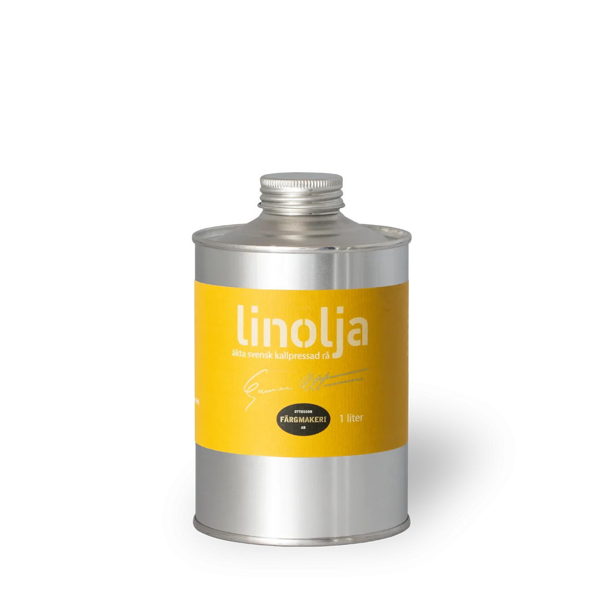 linolja-ra-ottosson-05-liter Švédsky za studena lisovaný surový ľanový olej 0,5 litra – Obrázok 1