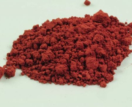 Anglická tmavočervená (práškový pigment)