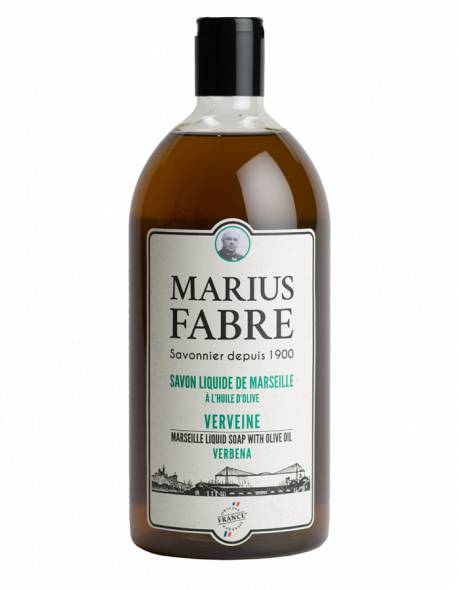 Tekuté mydlo Marius Fabre 1 l - Verbena – náplň
